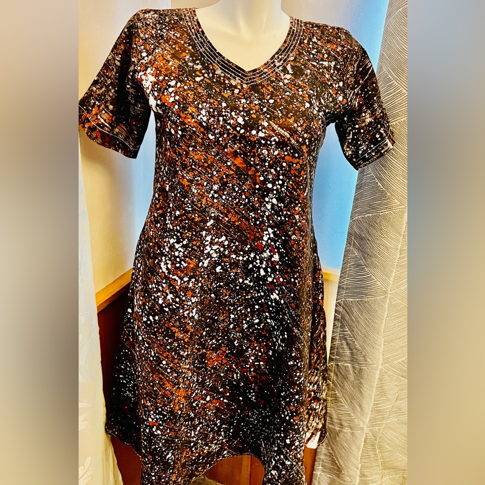 All the way from Tanzania, beautiful dress,